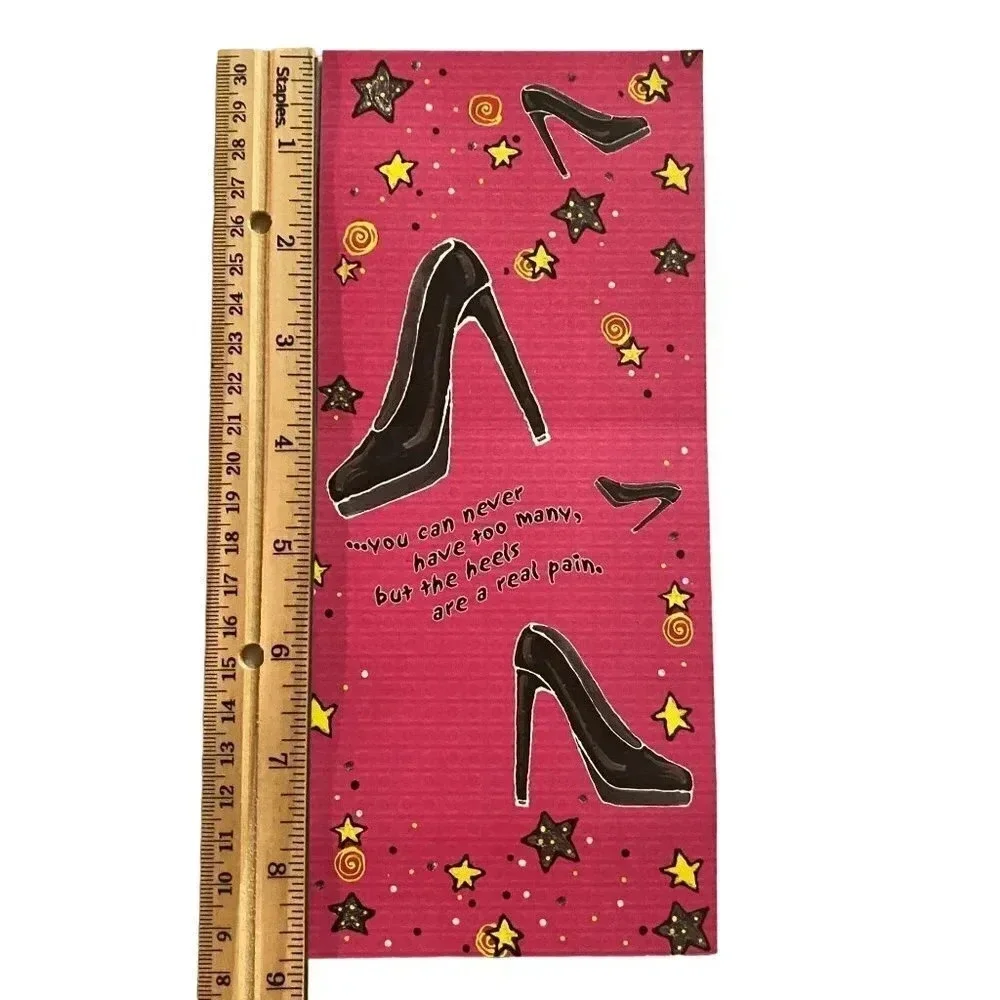 FRIENDS High Heels Vintage 6/pk Leanin'‎ Tree Greeting Cards Lori Wiseman NIP